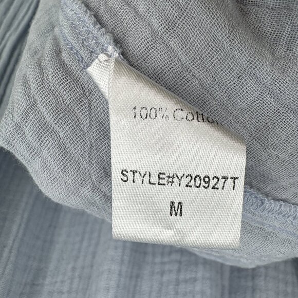 Pomander Place by Tuckernuck Lightweight Gauze Tiered Morgan Mini Dress size M - Picture 3 of 5